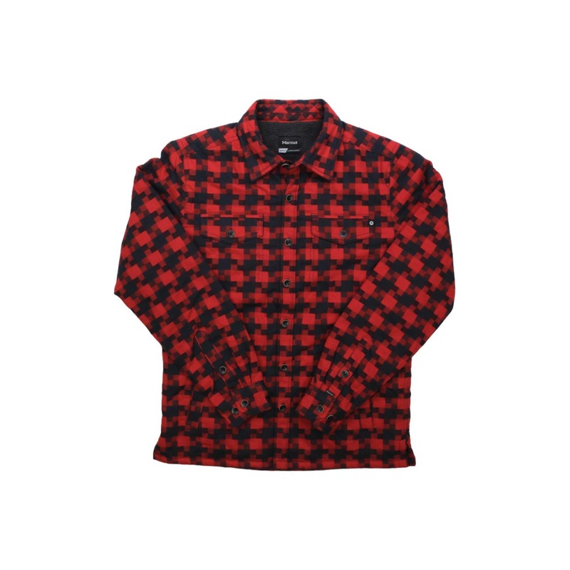 Marmot Mens Ridgefield Heavyweight Flannel Long-Sleeve Shirt