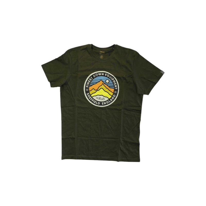 Rab Mens Stance 3 Peaks SS Tee