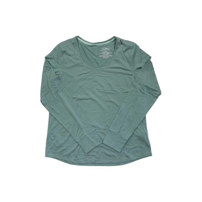 L.L.Bean Womens Encompass Merino Blend LS Top