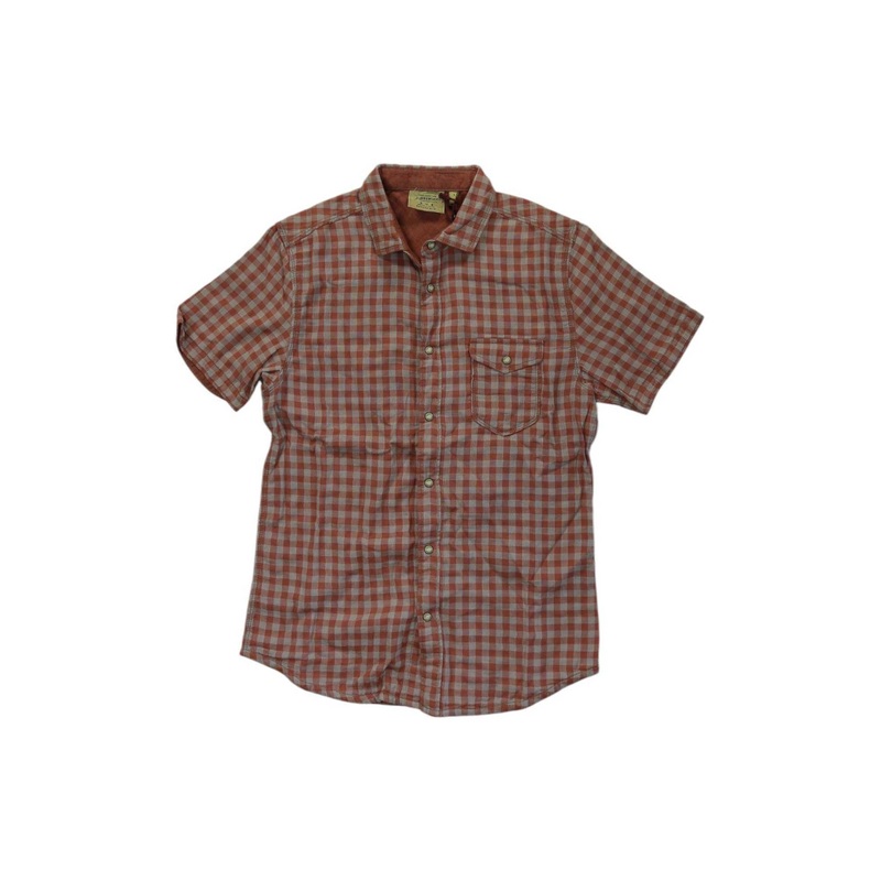 Jeremiah Mens Graham Reversible Melange Gauze SS Shirt