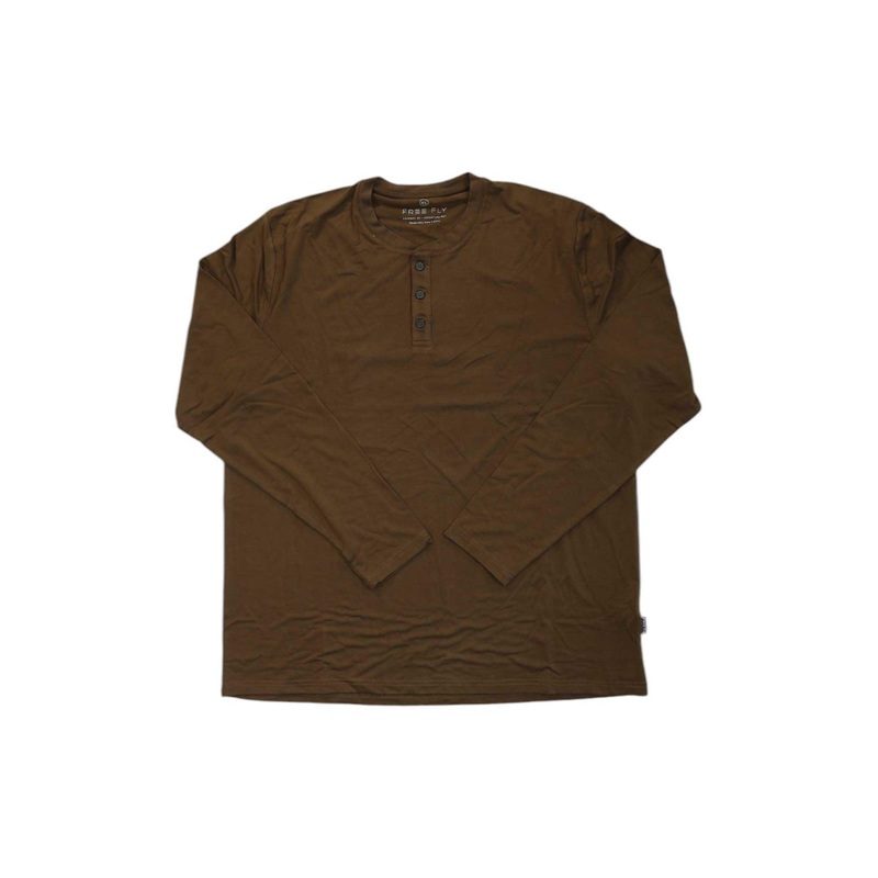 Free Fly Mens Bamboo Flex LS Henley