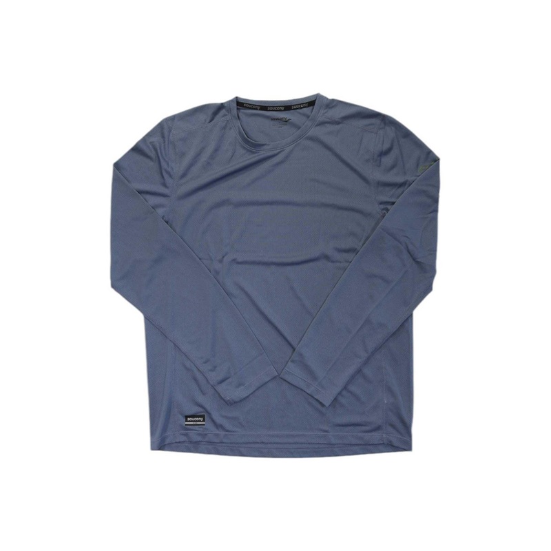 Saucony Mens Stopwatch LS Top