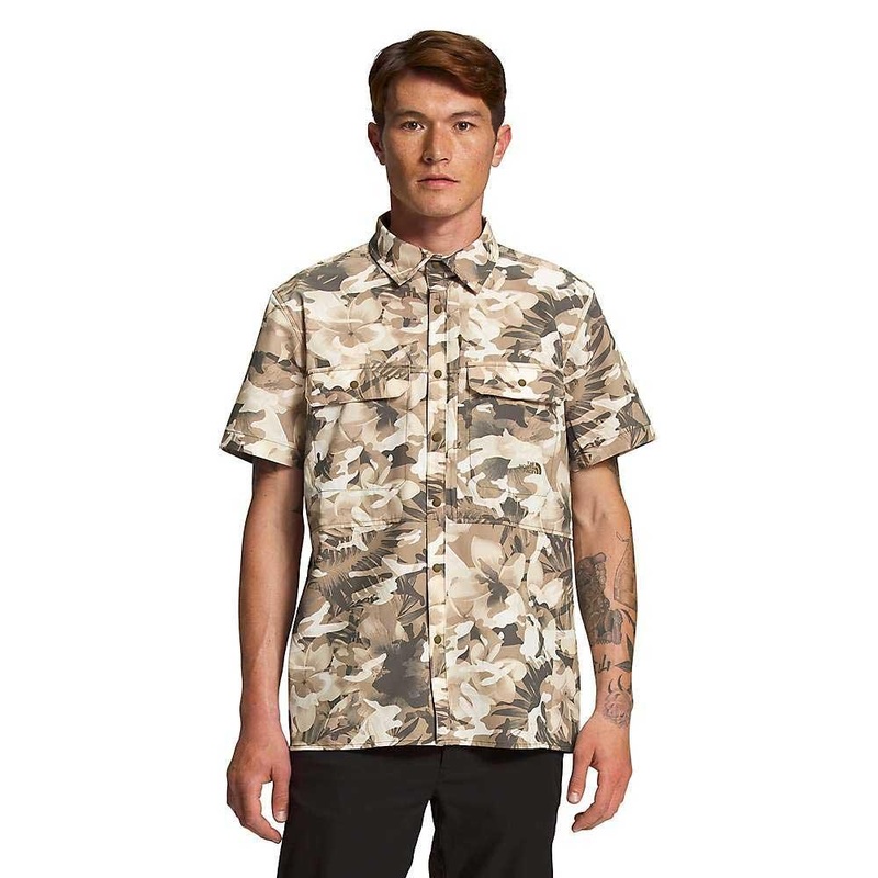 The North Face Mens Printed Sniktau SS Sun Shirt