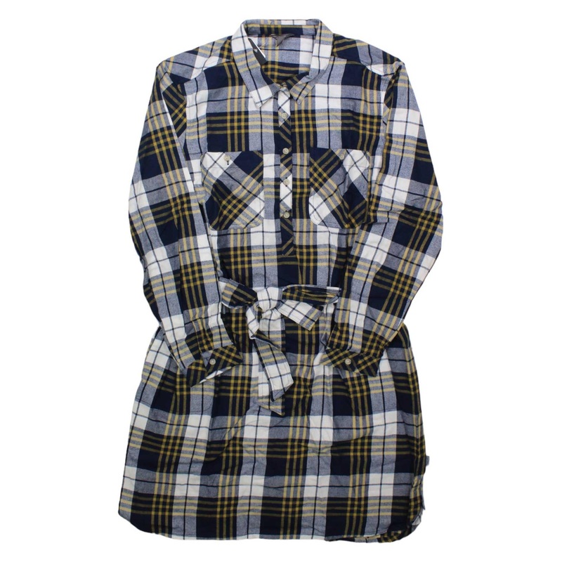 Eddie Bauer Womens Fremont Flannel Dress