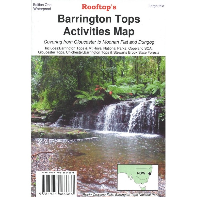 Barrington Tops Activities Map