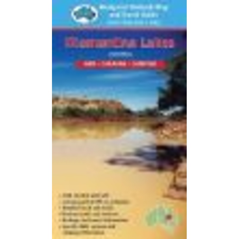 Diamantina Lakes Map