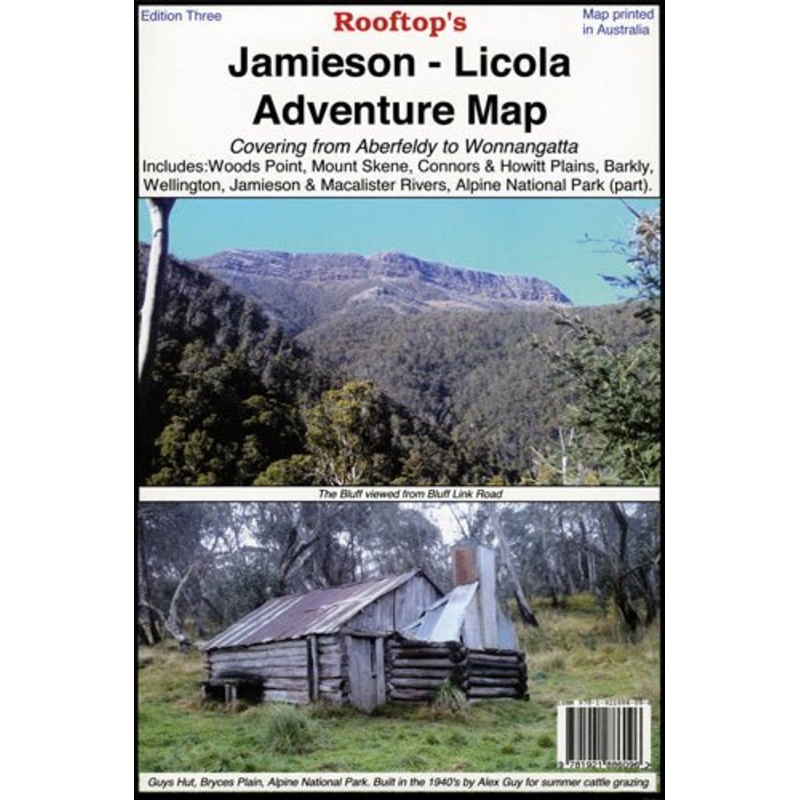Jamieson - Licola Adventure Map