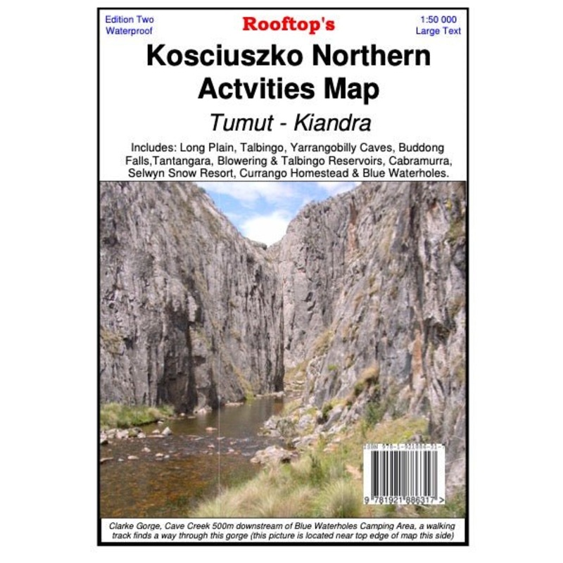 Kosciuszko Northern Activities Map