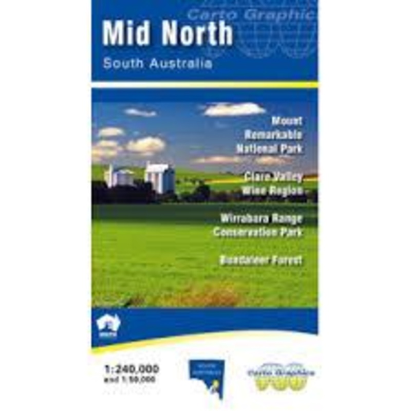 Mid North South Australia Map