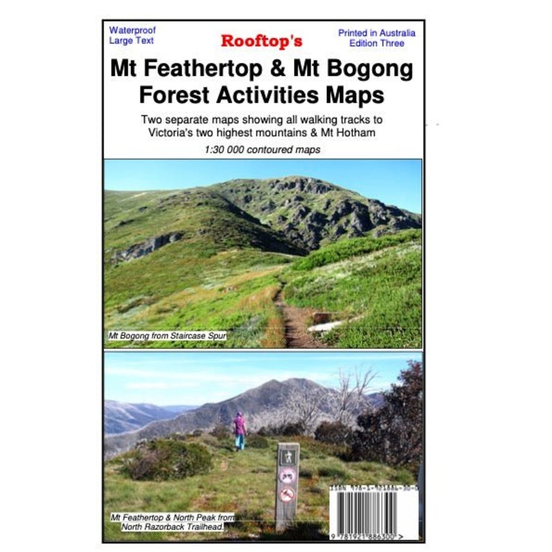 Mt Feathertop & Mt Bogong Forest Activities Maps