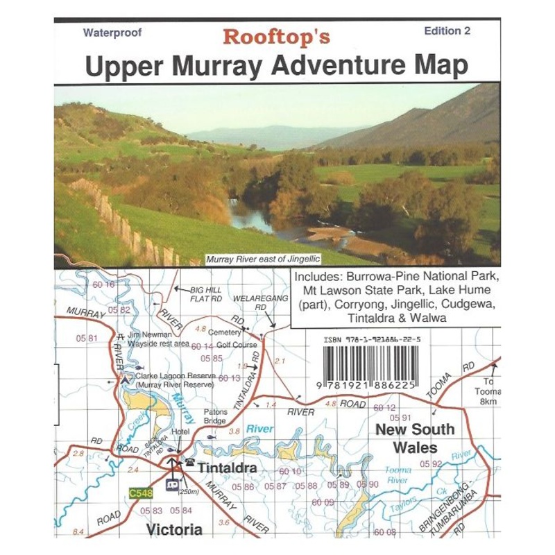 Upper Murray Adventure Map